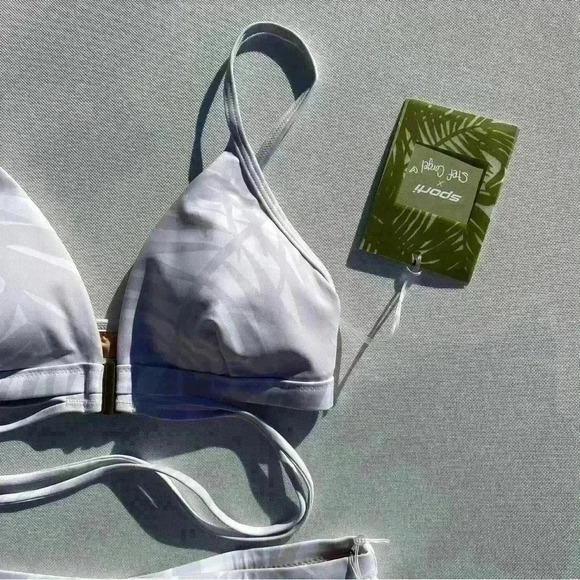 NWT Sporti x Stef Corgel High Waisted Bikini Bottom + Triangle Bikini To… - Picture 5 of 9